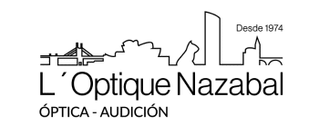 Logo Negro Óptica Nazabal Bilbao